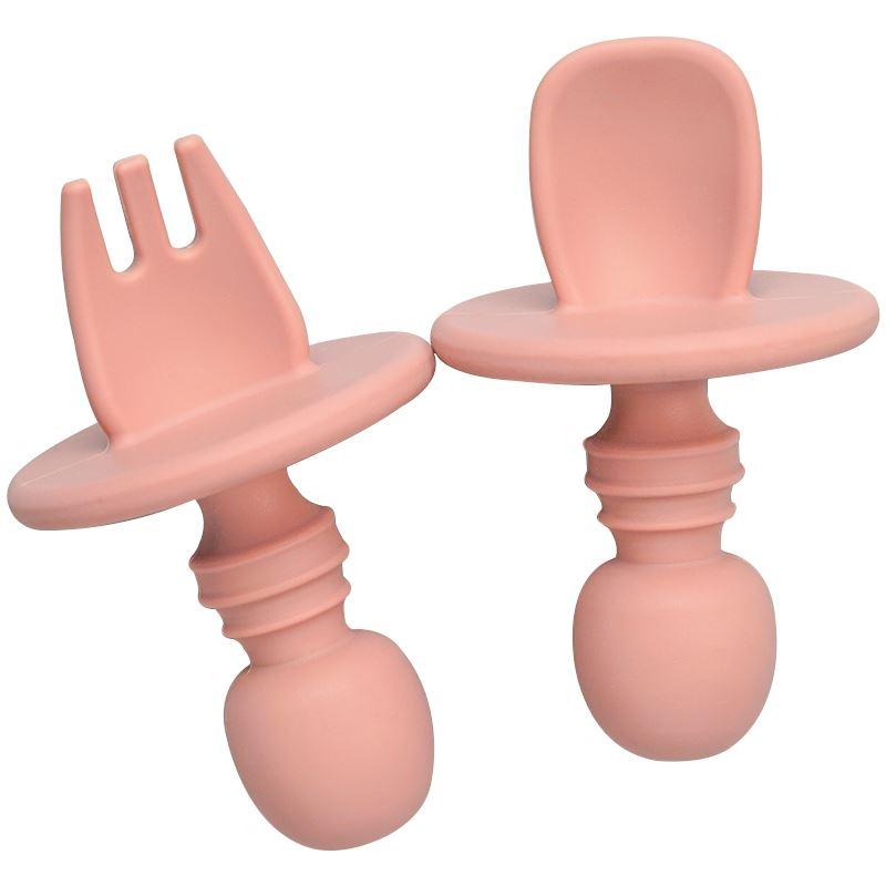 CuttieSpoon™ | Cuillère et fourchette pour bébé | Maman - Bébé Vagabond