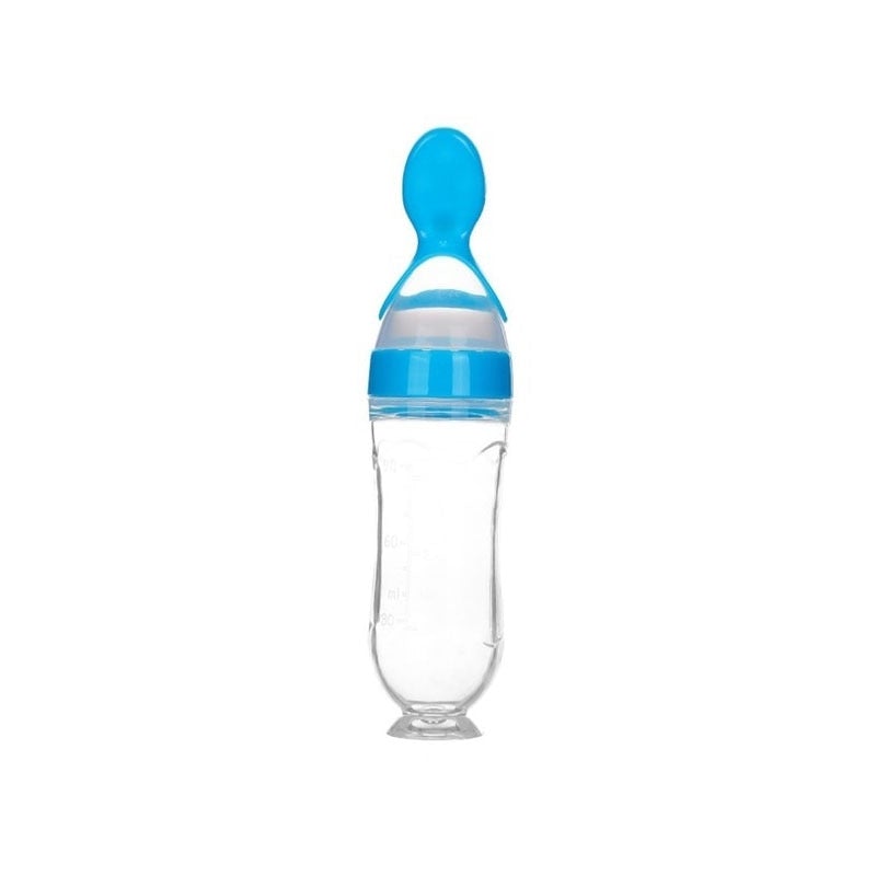 Biberon avec cuillère pour nouveau - né | EasyBottle™ - Bébé Vagabond