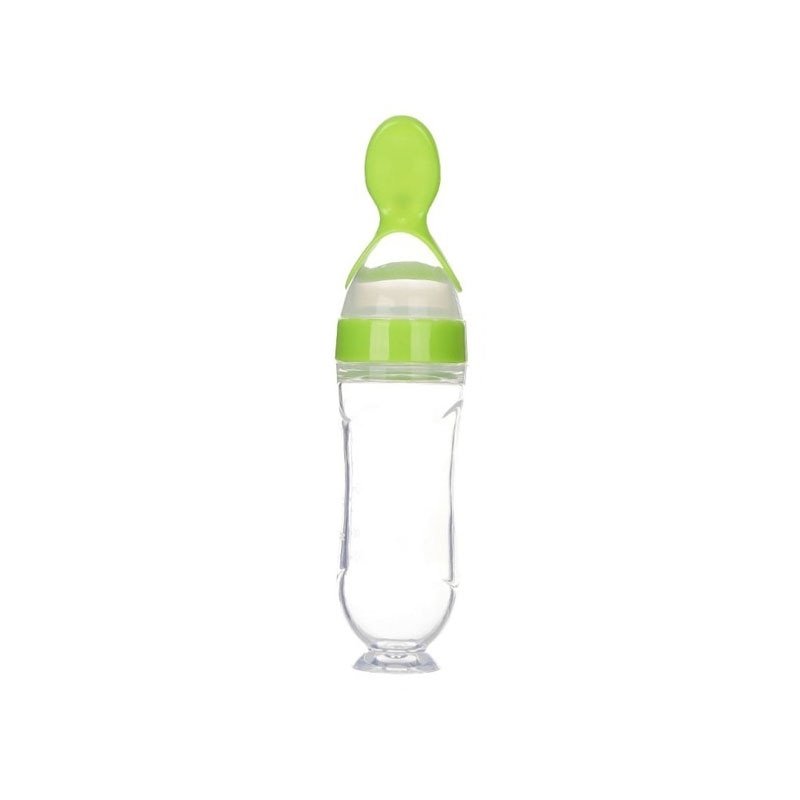 Biberon avec cuillère pour nouveau - né | EasyBottle™ - Bébé Vagabond