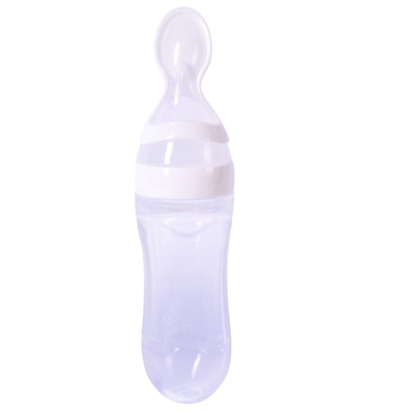 Biberon avec cuillère pour nouveau - né | EasyBottle™ - Bébé Vagabond