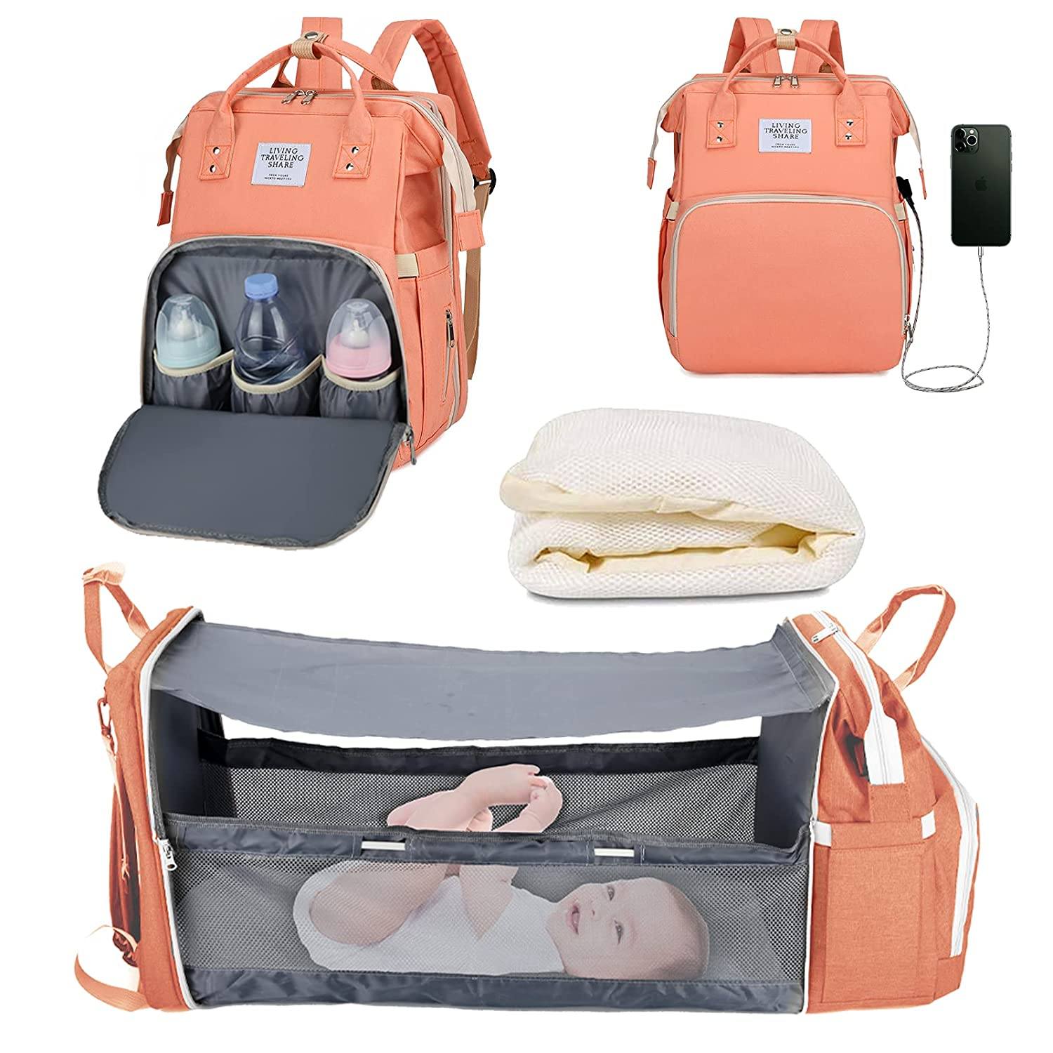 Sac à langer portatif | Berceau de voyage BabyNappy™ - Bébé Vagabond